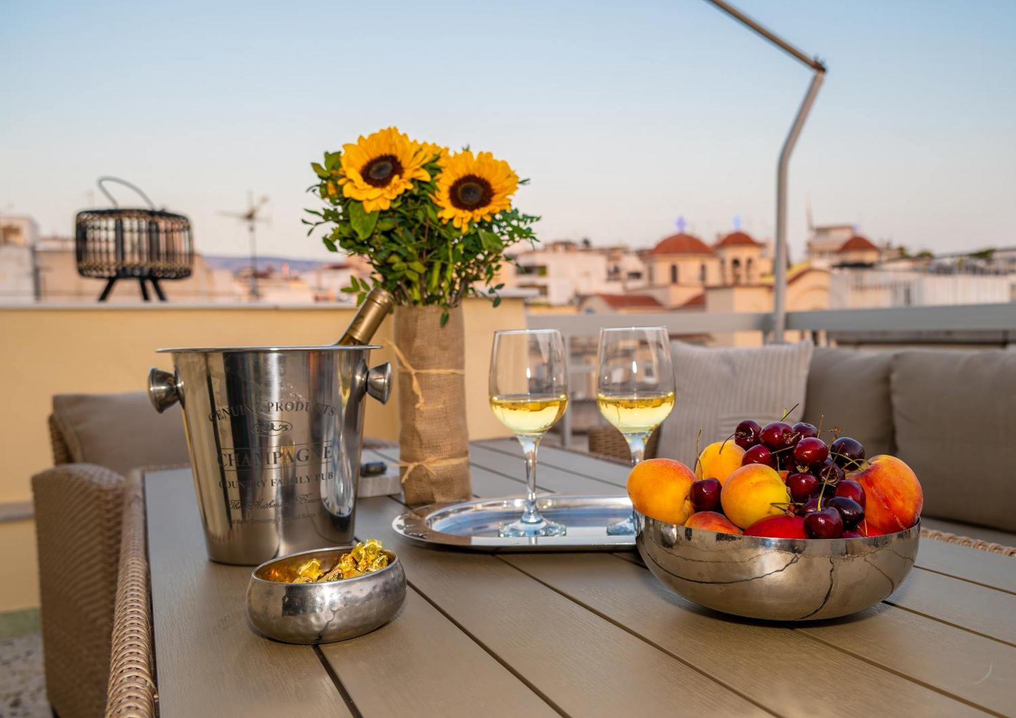 Acropolis Terrace View Apartment Athen Eksteriør bilde